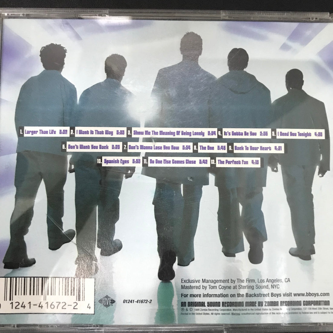 ซีดี Backstreet Boys - Millennium CD VG+