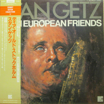 Stan Getz : With European Friends (LP, Comp, Promo)