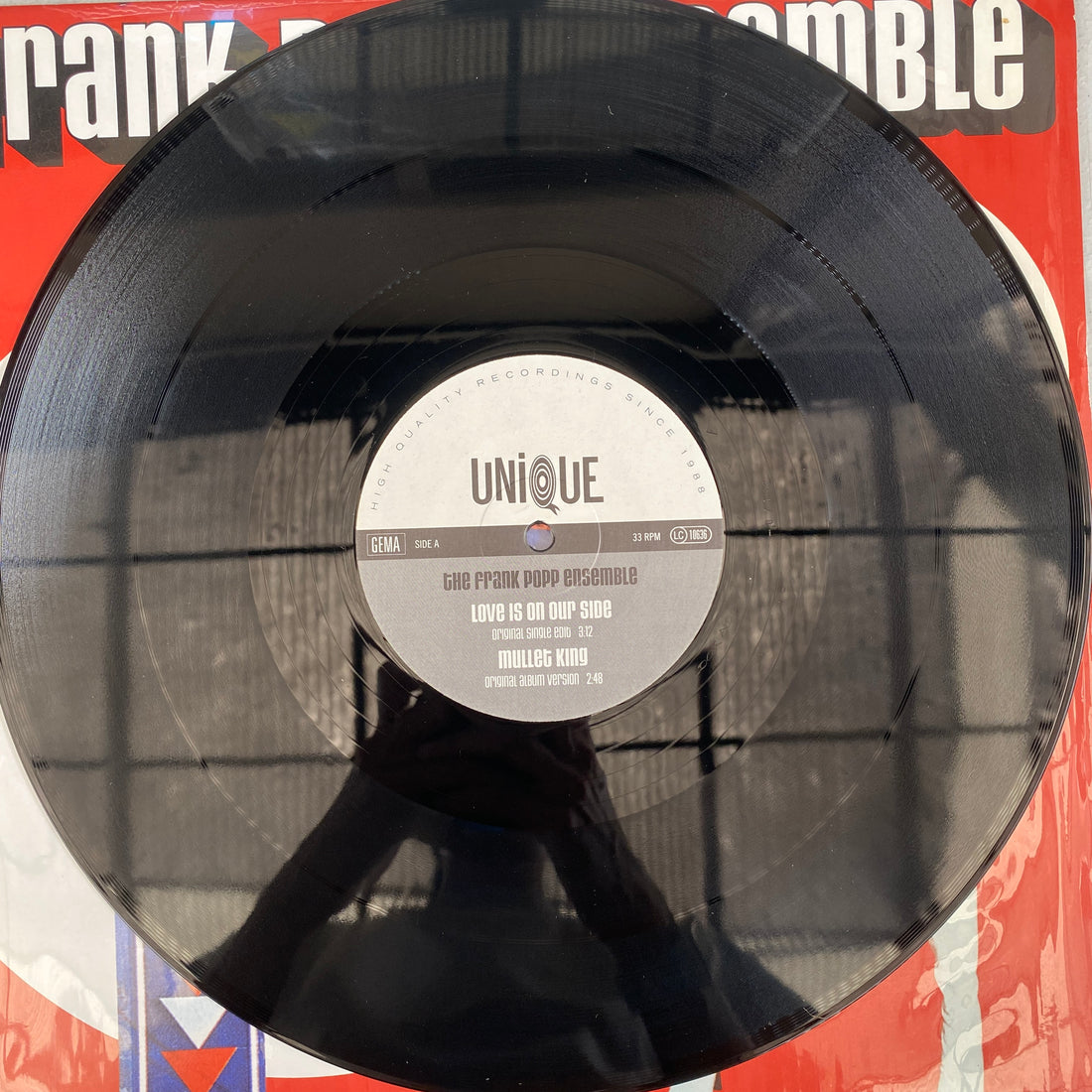 แผ่นเสียง The Frank Popp Ensemble - Love Is On Our Side Vinyl VG+