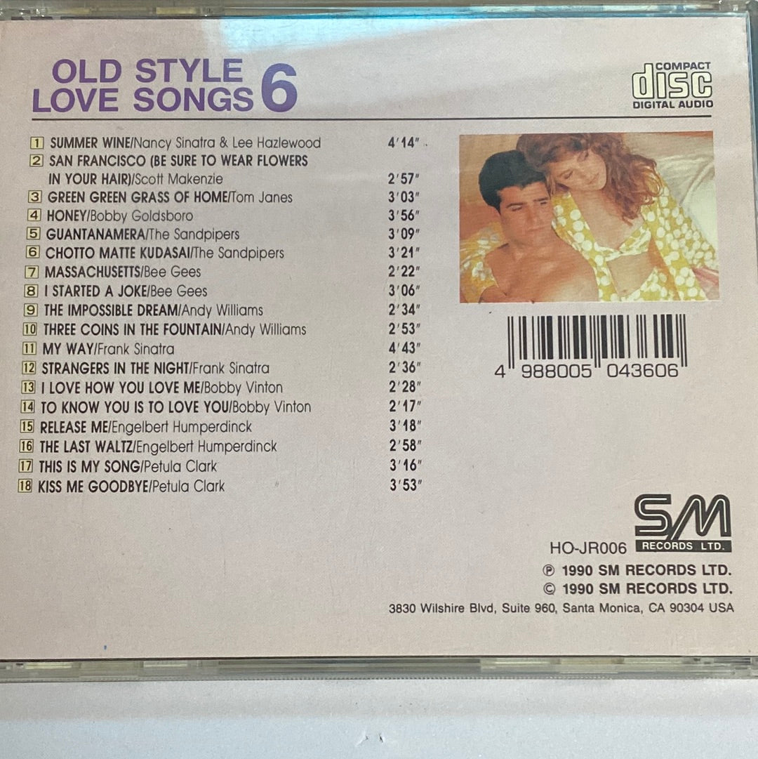 ซีดี Various - Old Style Love Songs 6 (CD) (VG+)