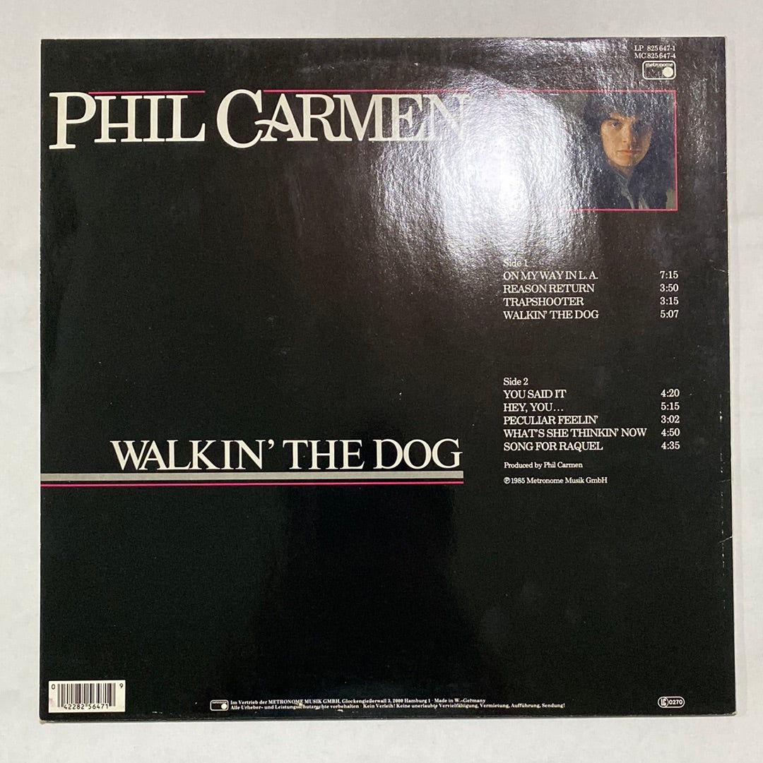 แผ่นเสียง Phil Carmen - Walkin' The Dog (Vinyl) (VG+)