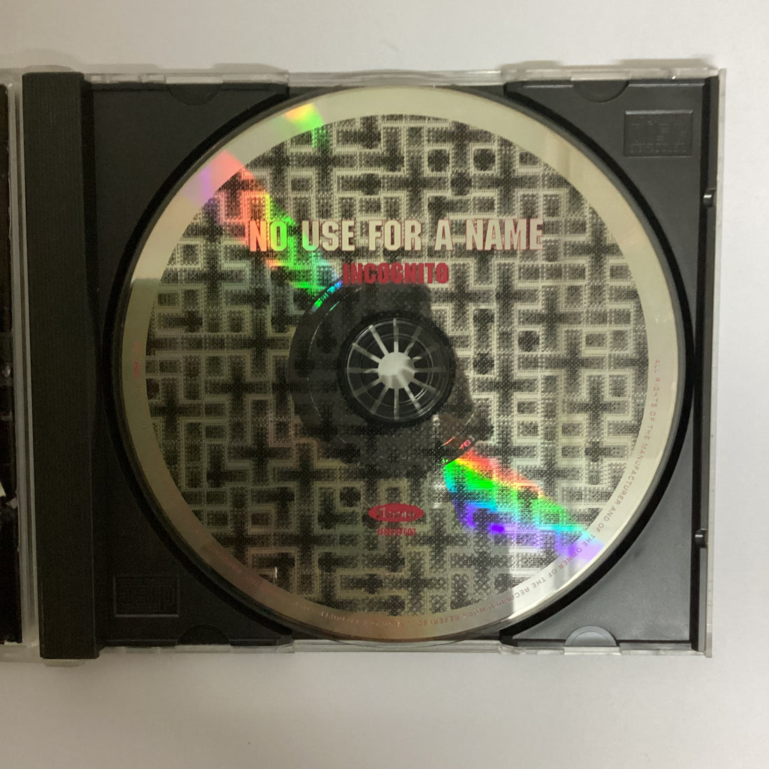 ซีดี No Use For A Name - Incognito CD VG