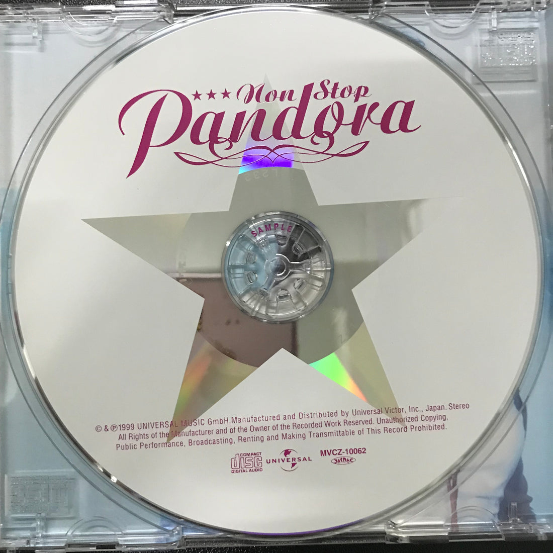 ซีดี Pandora - Non-Stop CD VG+