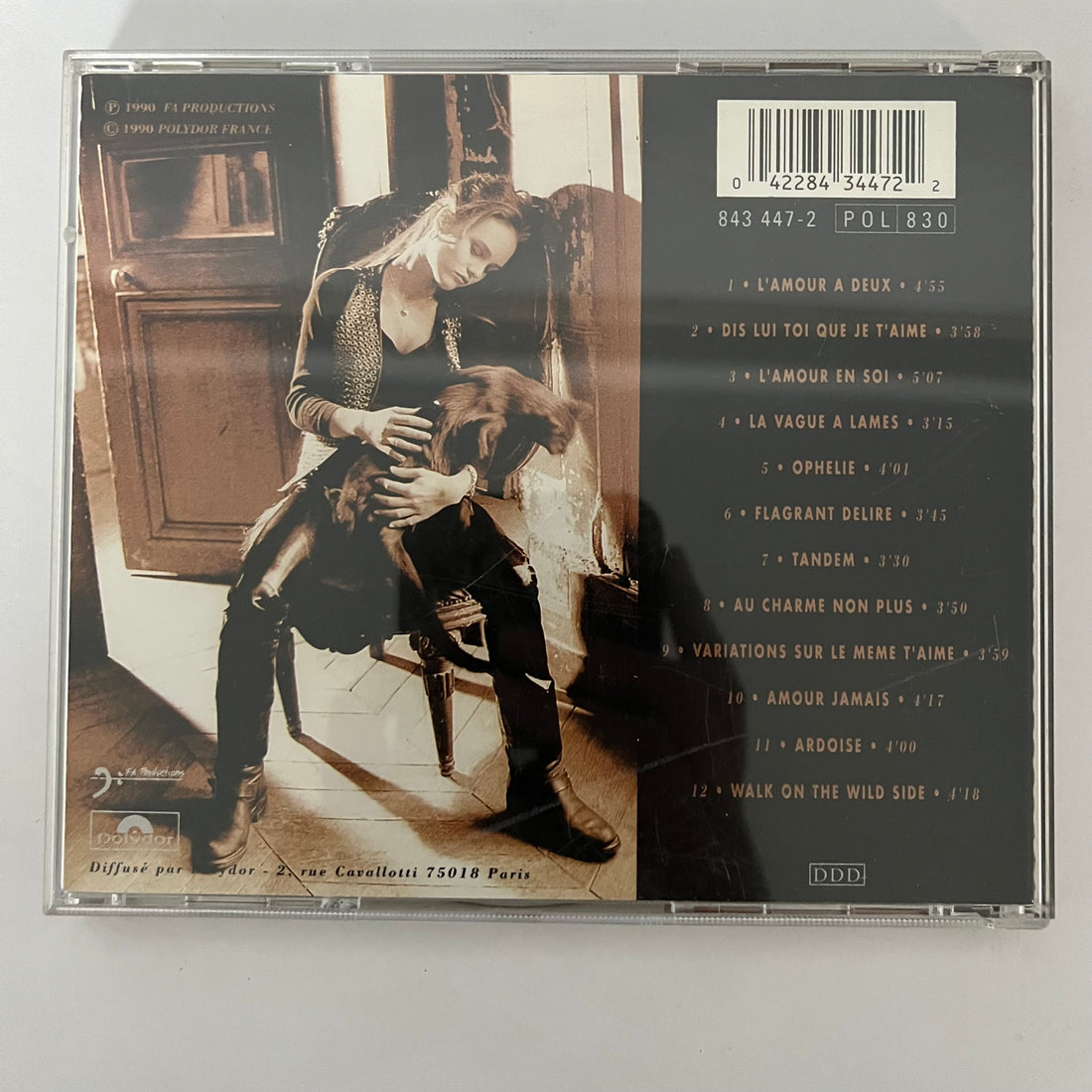 ซีดี Vanessa Paradis - Variations Sur Le Même T'Aime CD NM