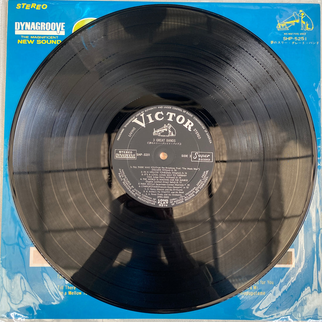 แผ่นเสียง Henry Mancini / Al Hirt / Perez Prado - 3 Great Bands Vinyl VG+