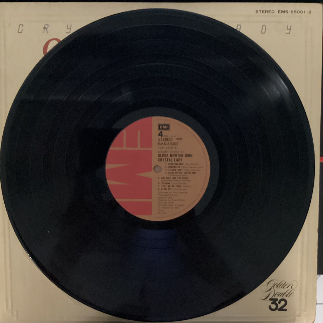 แผ่นเสียง Olivia Newton-John - Crystal Lady Vinyl VG+ 2LPs