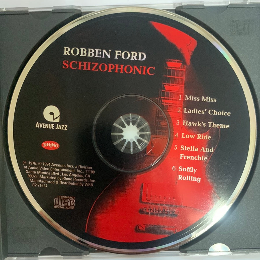 ซีดี Robben Ford - Schizophonic (CD) (VG)