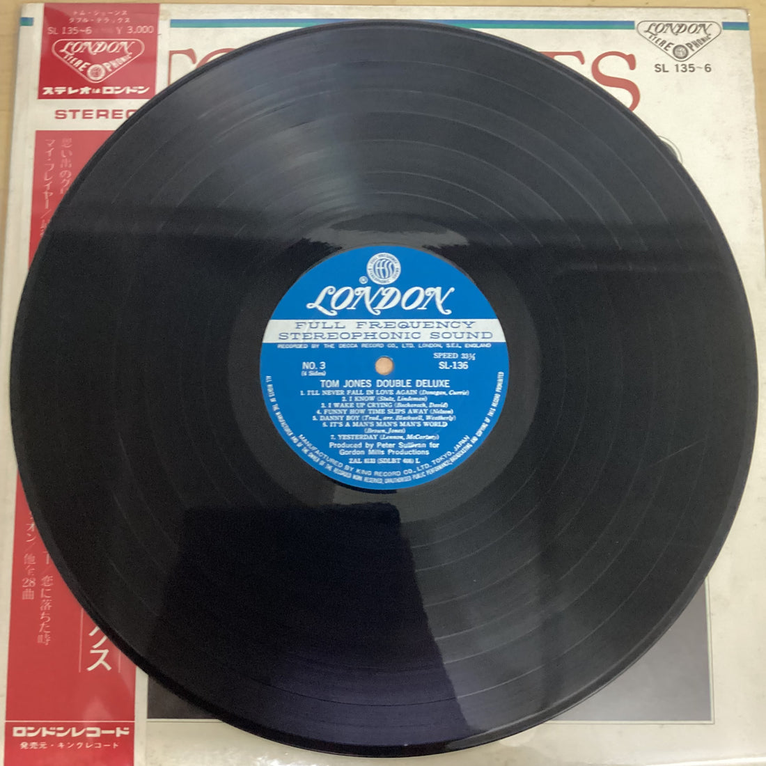 แผ่นเสียง Tom Jones - Double Deluxe Vinyl VG+ 2LPs