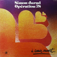 Simon Jurad & Opération 78 : À Cœur Ouvert... (LP, Album)