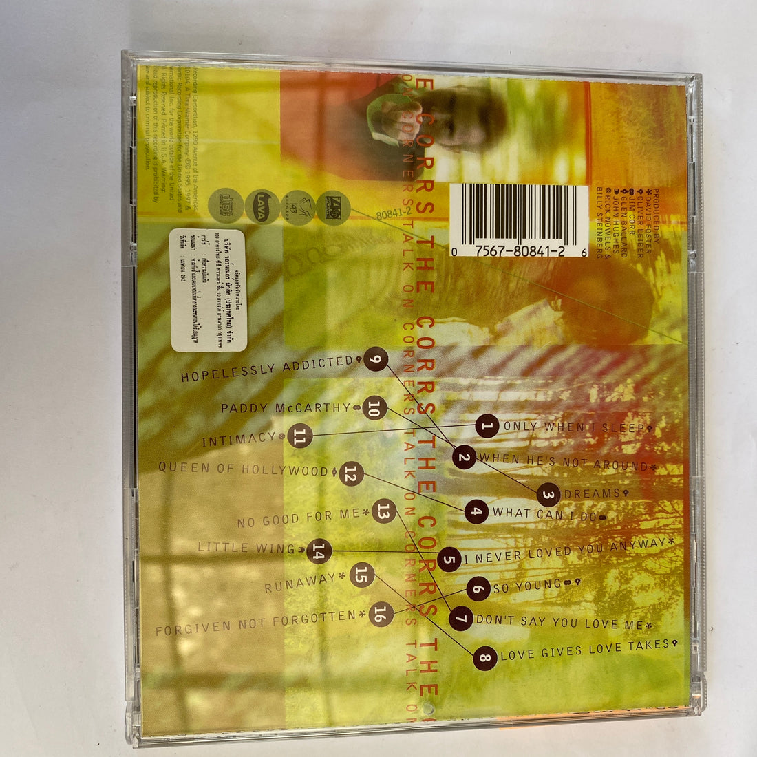 ซีดี The Corrs - Talk On Corners CD NM or M-
