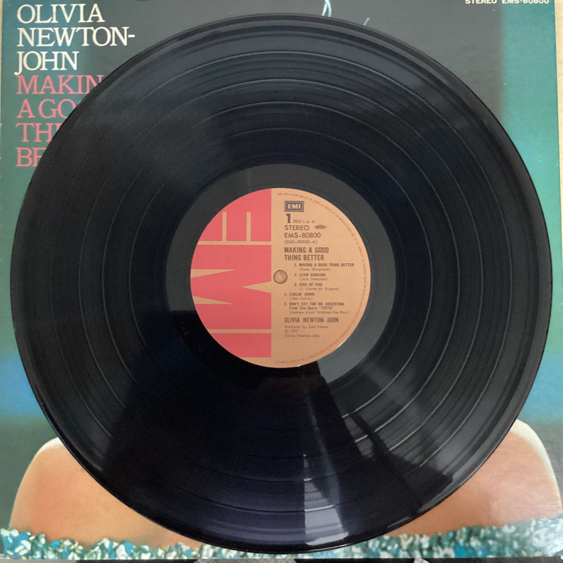 แผ่นเสียง Olivia Newton-John = Olivia Newton-John - Making A Good Thing Better = きらめく光のように Vinyl VG+