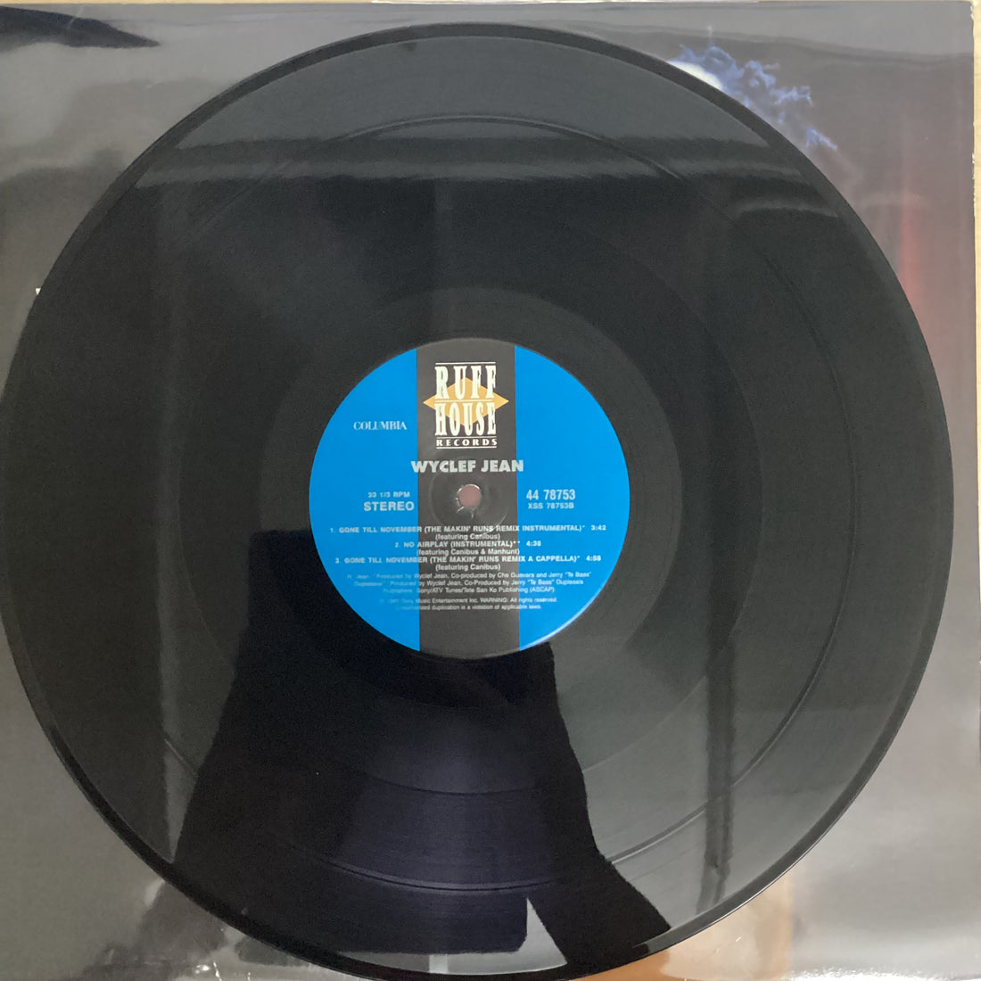 แผ่นเสียง Wyclef Jean - Gone Till November Vinyl VG+