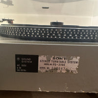 เครื่องเล่นแผ่นเสียง Sony PS-3700 Auto Return Direct Drive Turntable (220V)