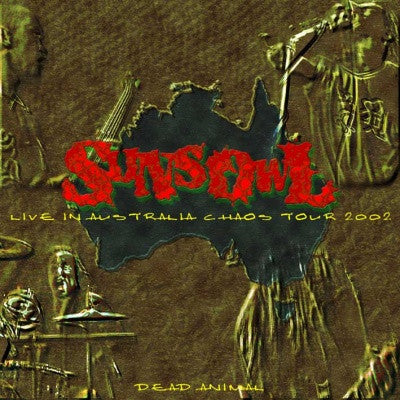 Suns Owl - Dead Animal : Live In Australia Chaos Tour CD VG+