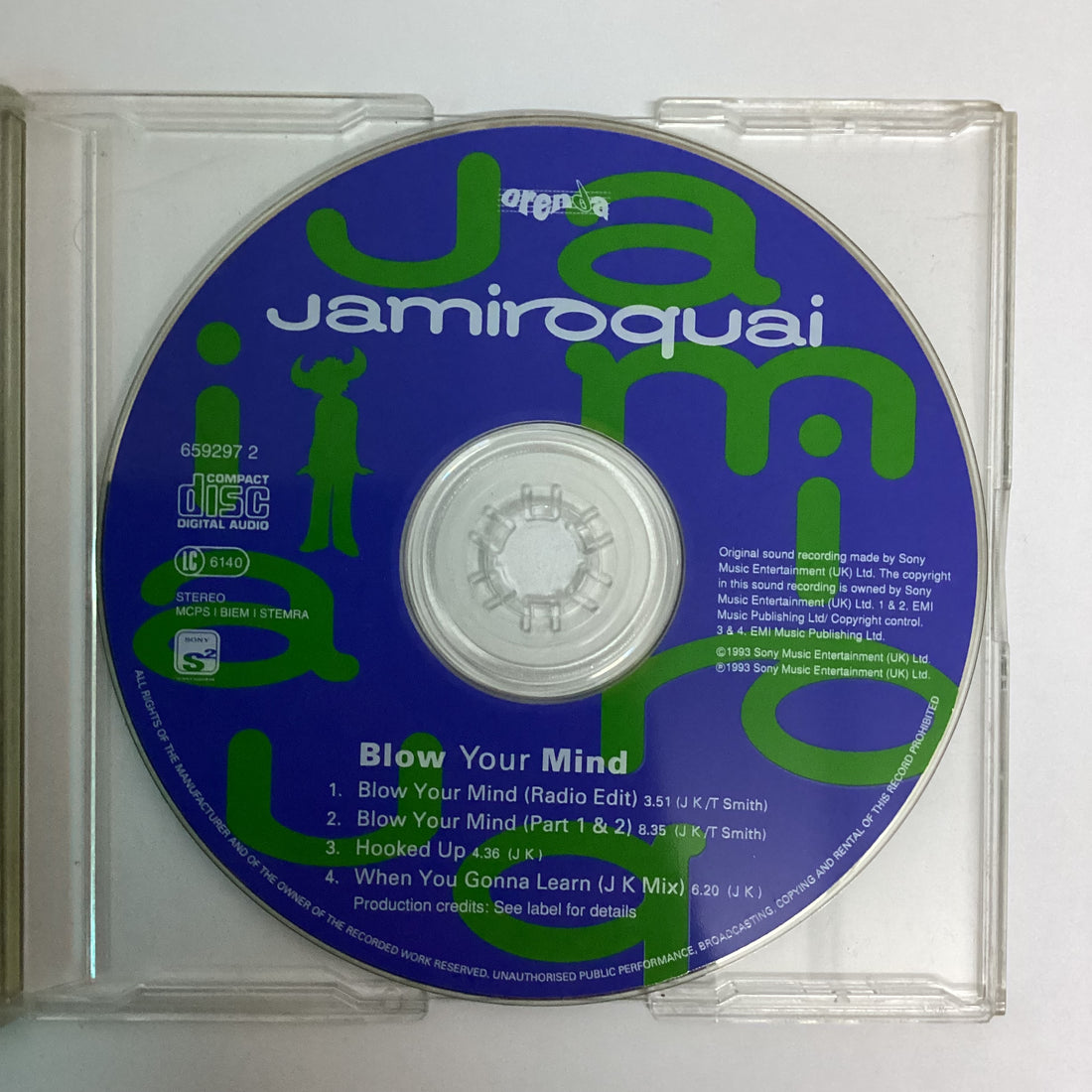 ซีดี Jamiroquai - Blow Your Mind CD VG+