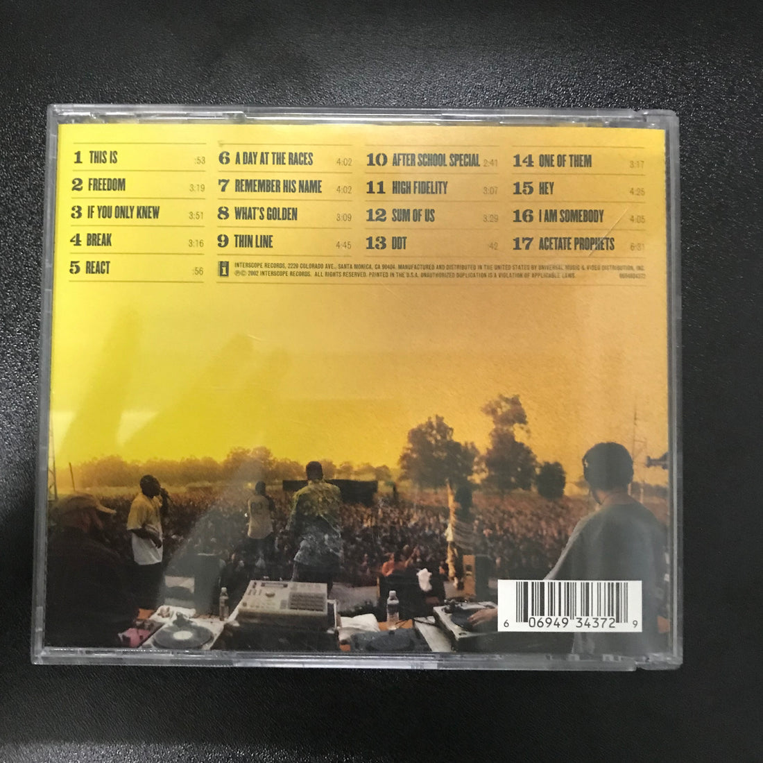 ซีดี Jurassic 5 - Power In Numbers CD VG+