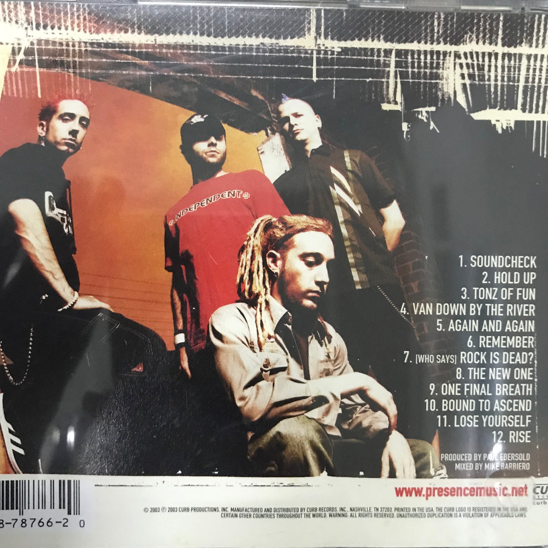 ซีดี Presence - Rise CD VG+