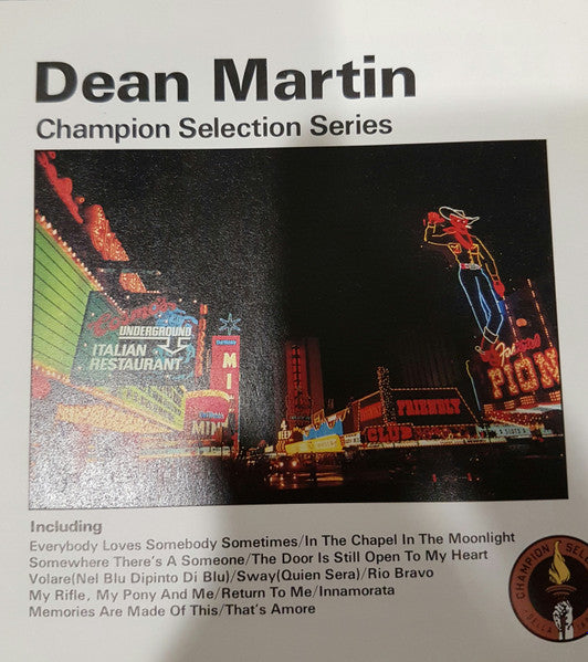 Dean Martin - Champion Selection Series CD VG+