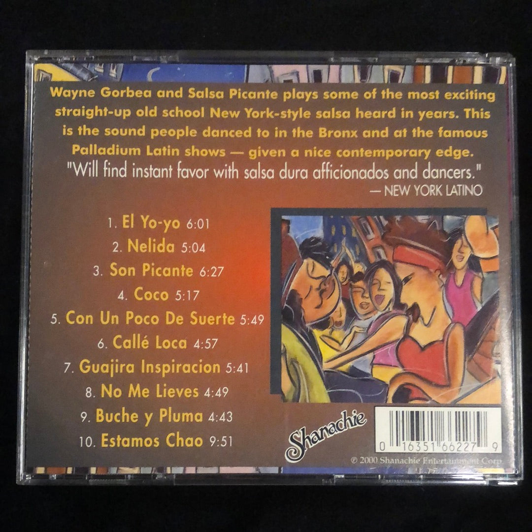 ซีดี Wayne Gorbea's Salsa Picante - Saboreando! Salsa Dura En El Bronx!  (CD) (VG+)