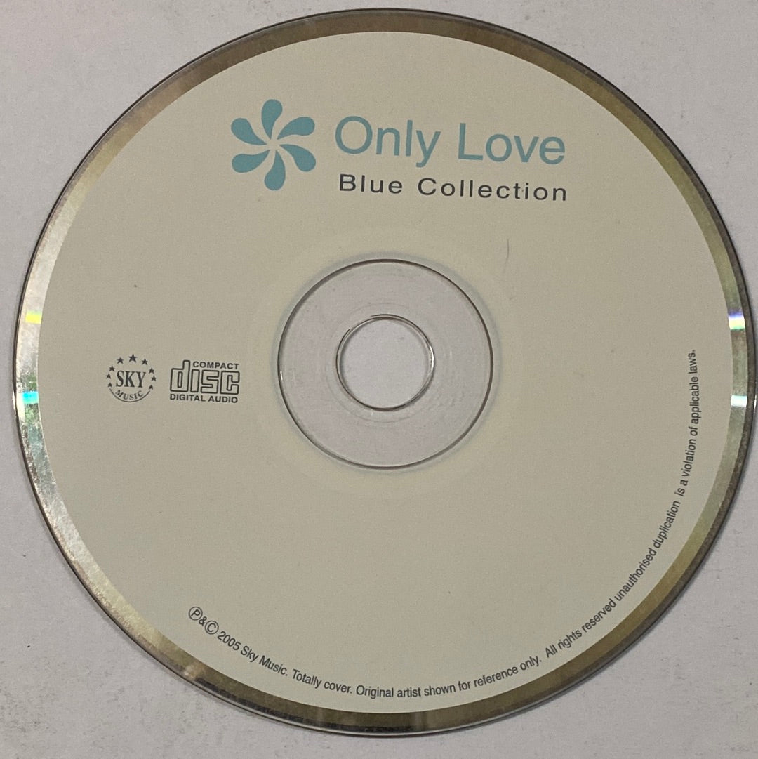 ซีดี Various - Only Love Blue Collection (CD) (VG)