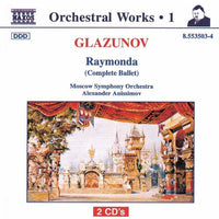 Alexander Glazunov, The Moscow Symphony Orchestra, Alexander Anissimov : Raymonda (Complete Ballet) (2xCD, Album)