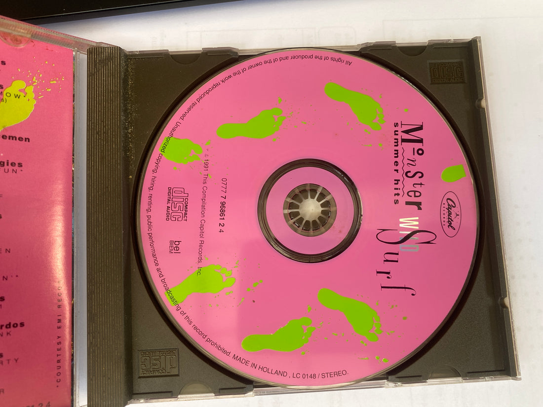 ซีดี Various - Monster Summer Hits Wild Surf CD NM or M-