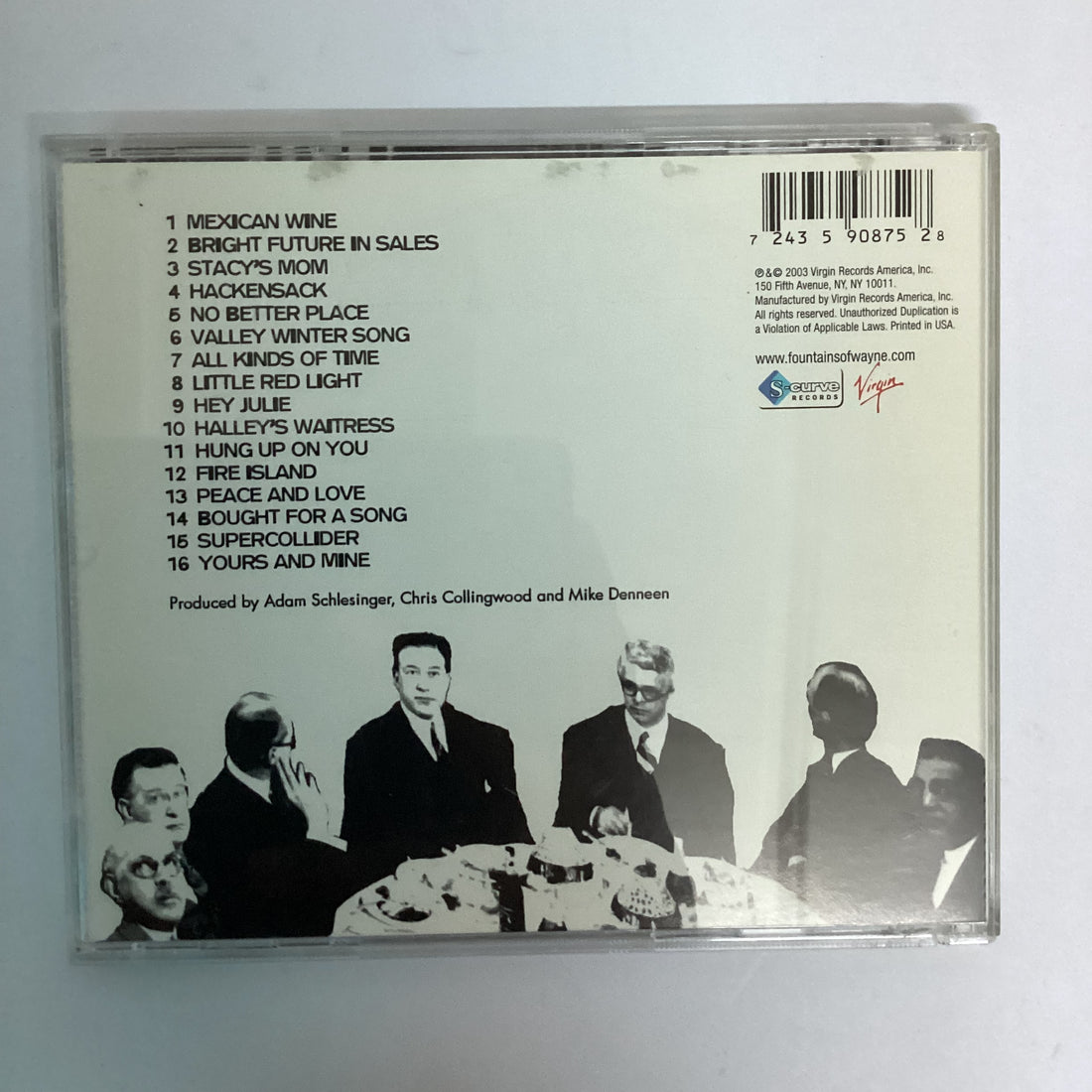 ซีดี Fountains Of Wayne - Welcome Interstate Managers CD VG+