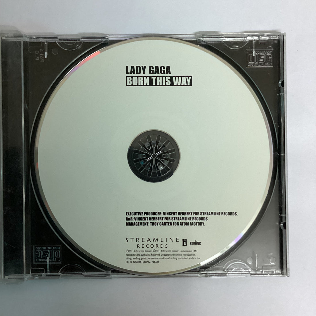 ซีดี Lady Gaga - Born This Way CD VG+
