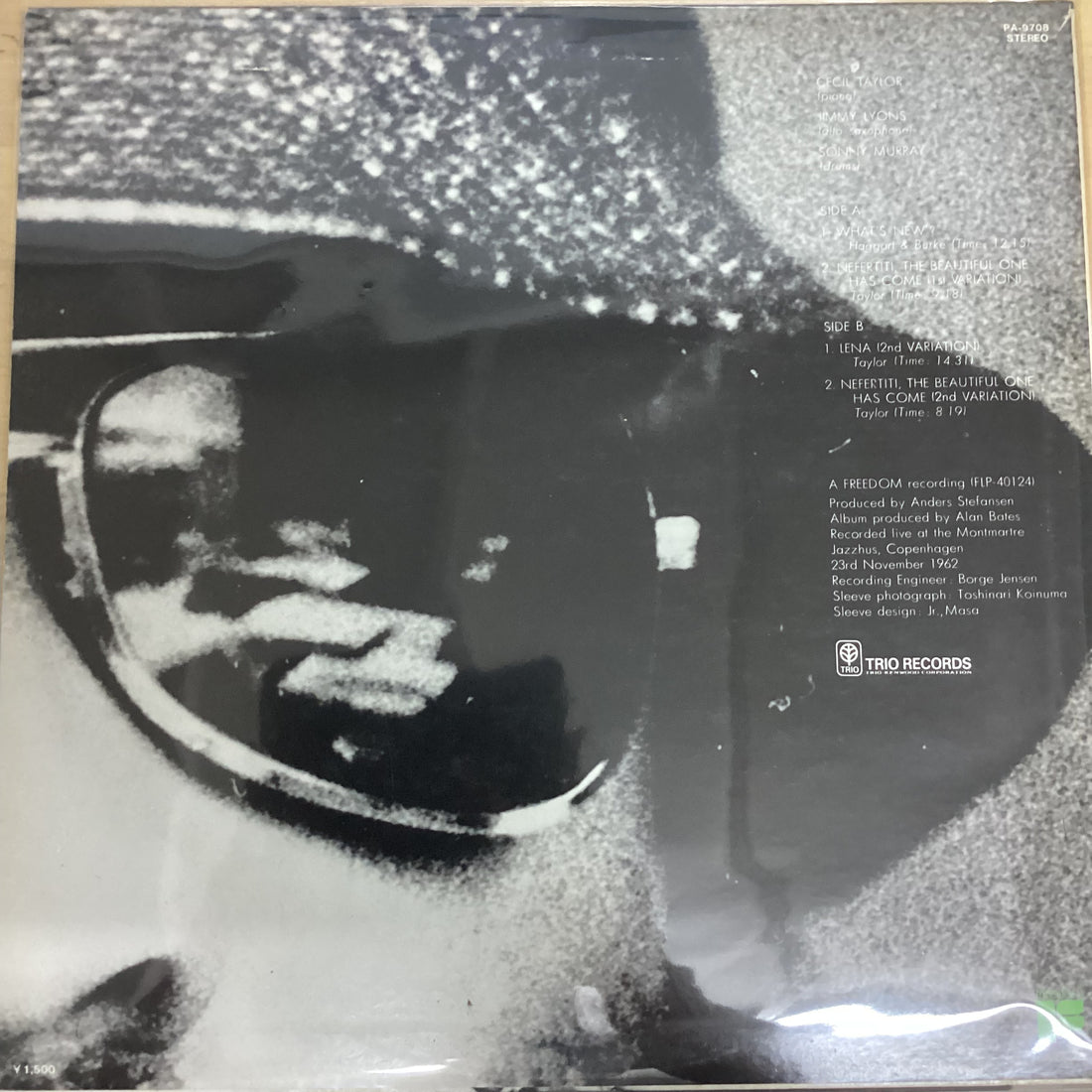 แผ่นเสียง Cecil Taylor - Nefertiti Vinyl VG+
