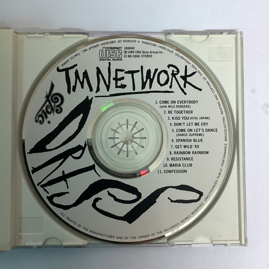 ซีดี TM Network - Dress CD VG+