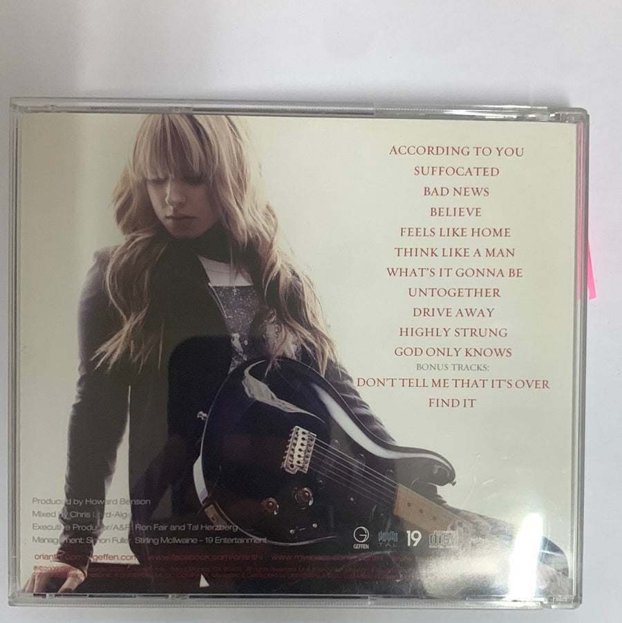 ซีดี Orianthi - Believe (CD) (VG+)