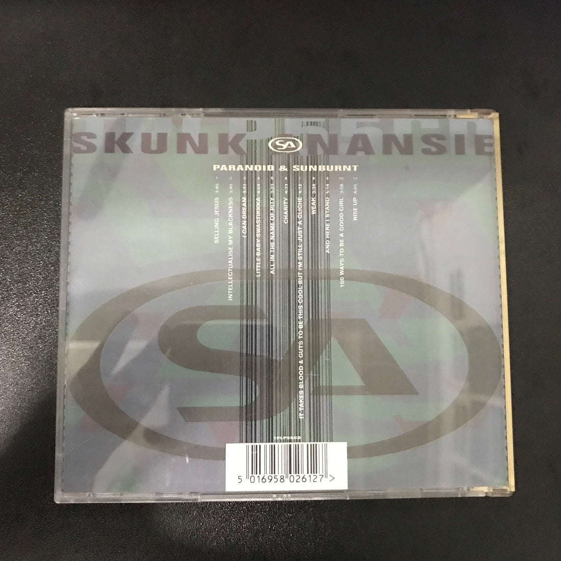 ซีดี Skunk Anansie - Paranoid & Sunburnt CD VG+