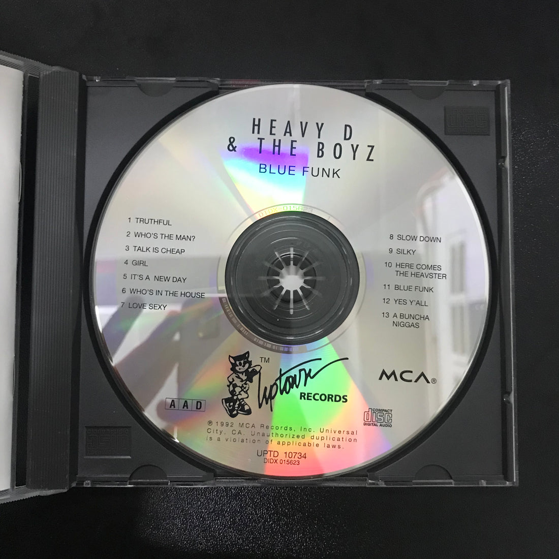 ซีดี Heavy D. & The Boyz - Blue Funk CD VG+