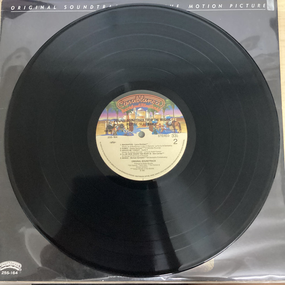 แผ่นเสียง Various - Flashdance Original Soundtrack From The Motion Picture Vinyl VG+