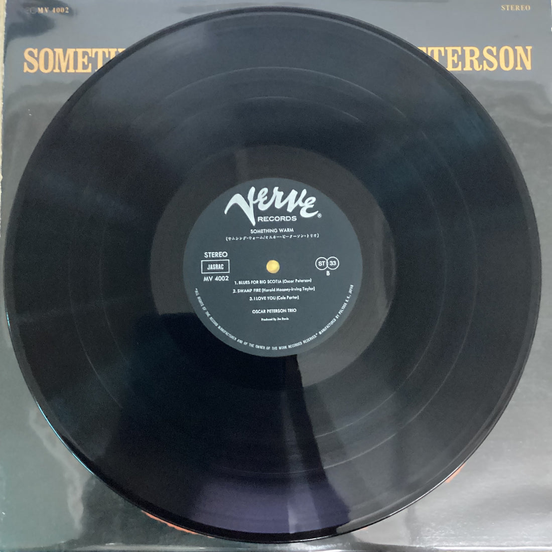 แผ่นเสียง Oscar Peterson - Something Warm Vinyl VG+