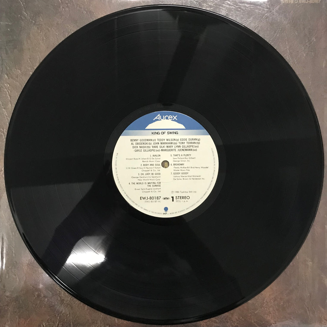 แผ่นเสียง Benny Goodman Band - King Of Swing Aurex Jazz Festival '80 Vinyl VG+