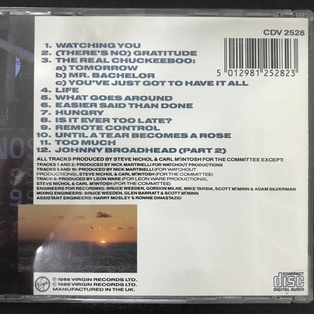 ซีดี Loose Ends - The Real Chuckeeboo CD VG+