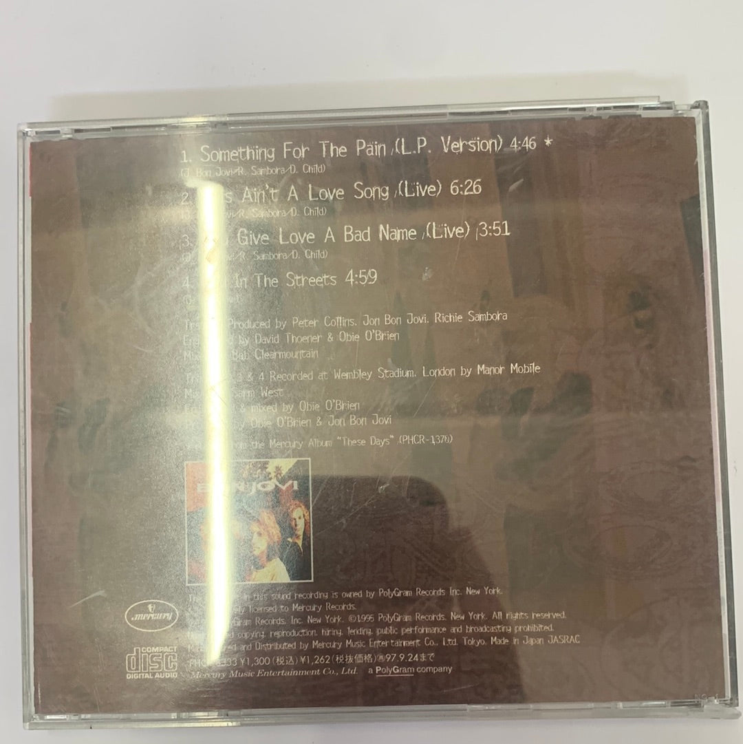 ซีดี Bon Jovi - Something For The Pain CD VG+