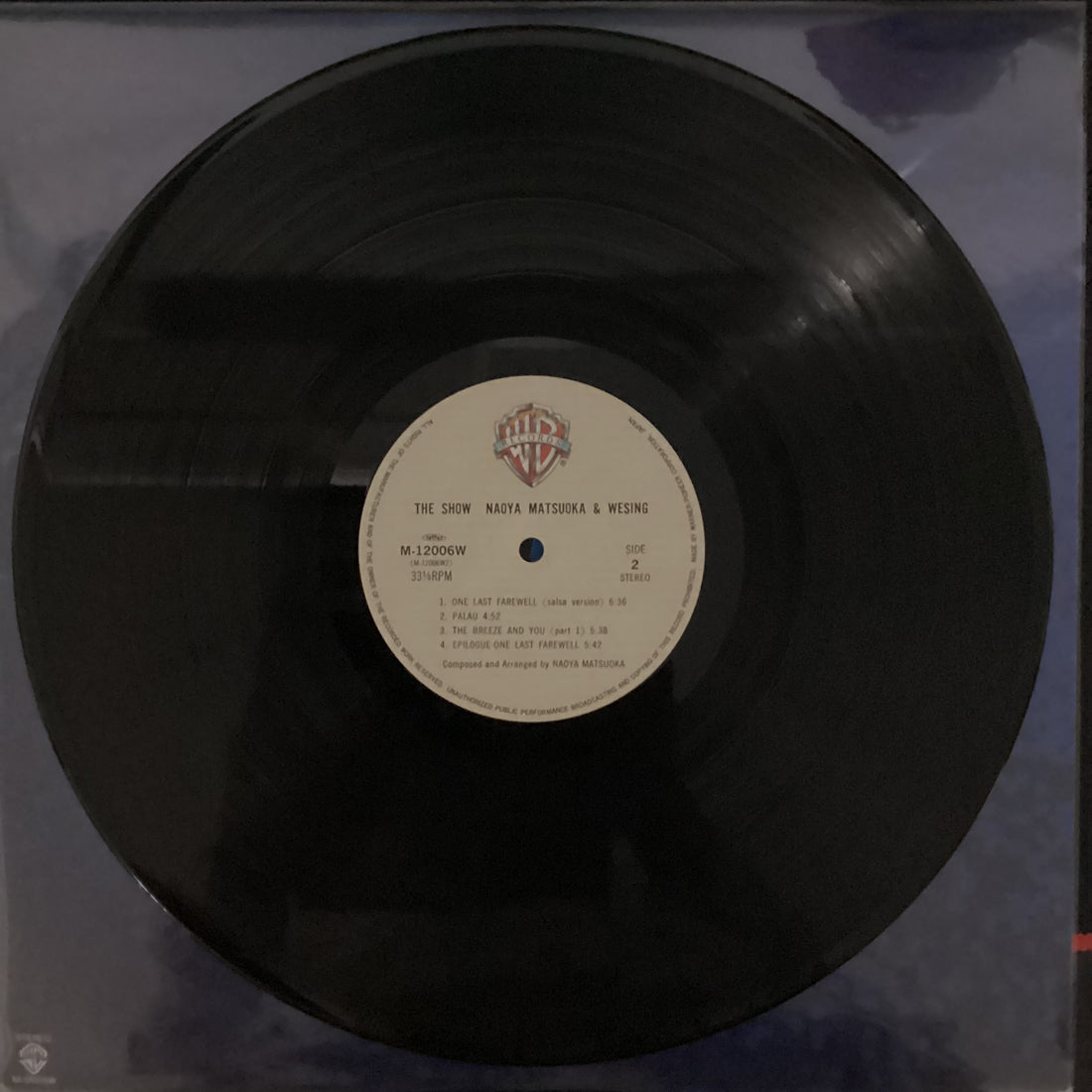 แผ่นเสียง Naoya Matsuoka & Wesing - The Show Vinyl VG+