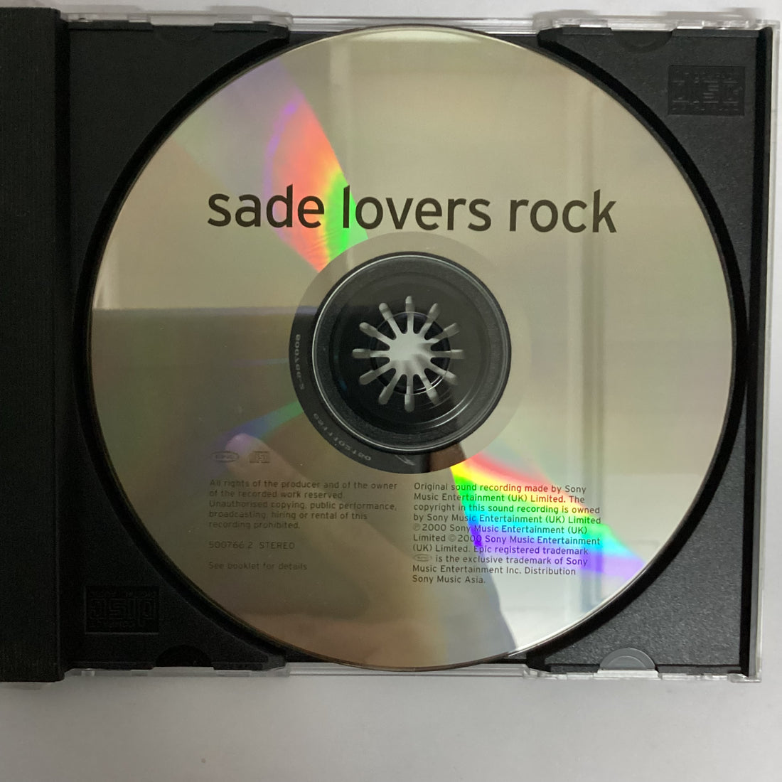 ซีดี Sade - Lovers Rock CD VG+