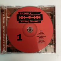 ซีดี Razor X Productions - Killing Sound CD VG+ 2CDs