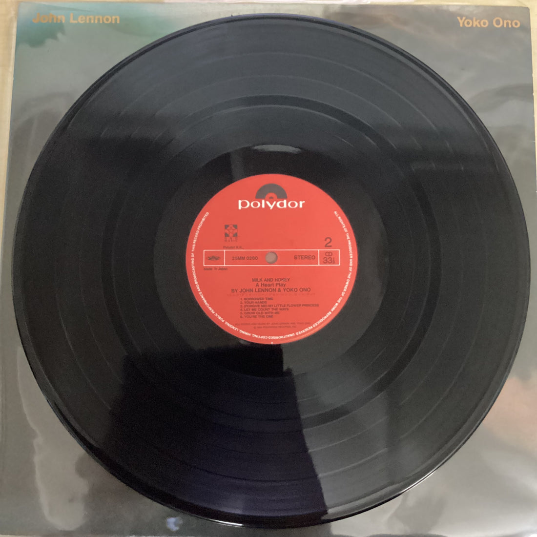 แผ่นเสียง John Lennon & Yoko Ono - Milk And Honey Vinyl VG+