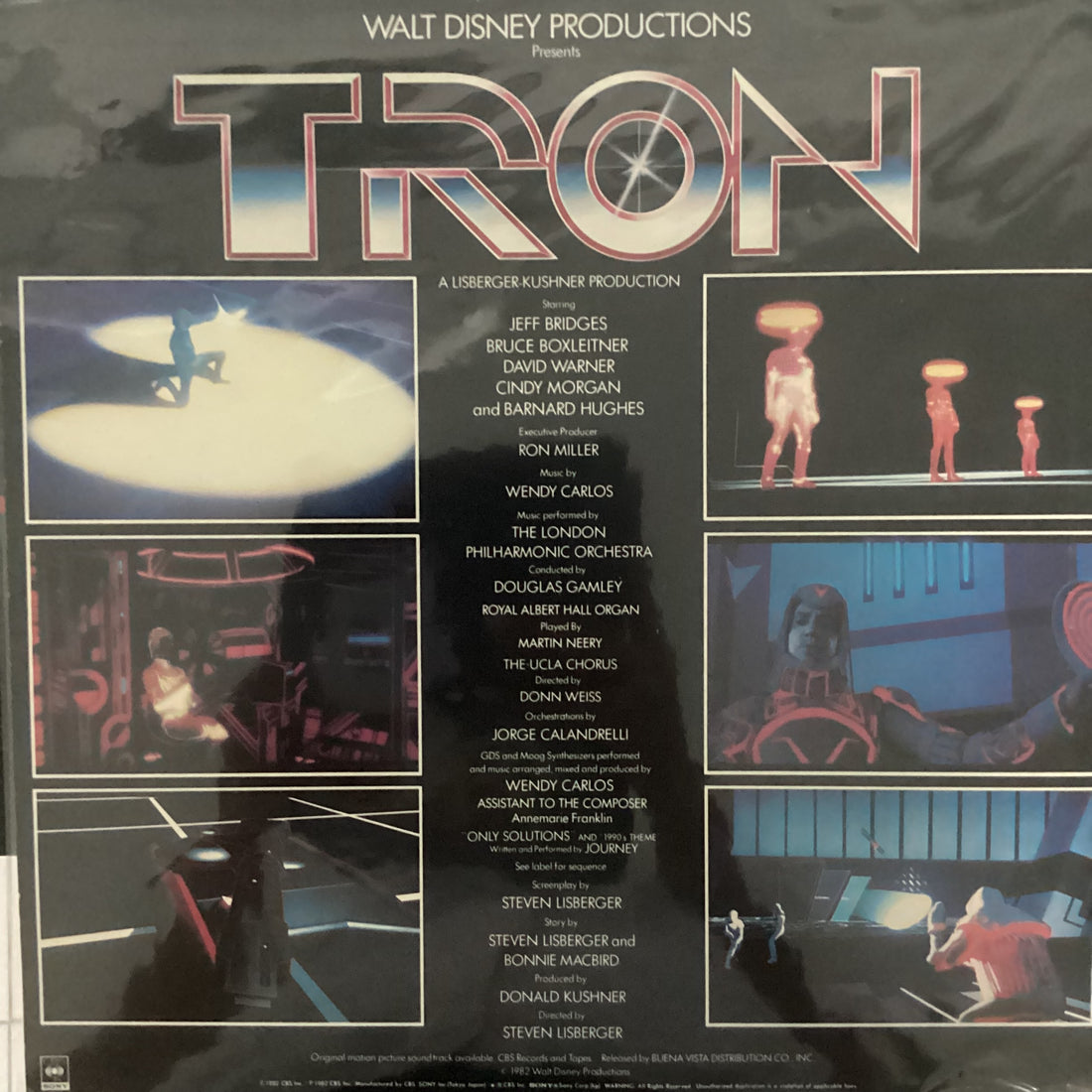 แผ่นเสียง Wendy Carlos = Wendy Carlos - Tron - Original Motion Picture Soundtrack = トロン　オリジナル・サウンドトラック盤 Vinyl VG+