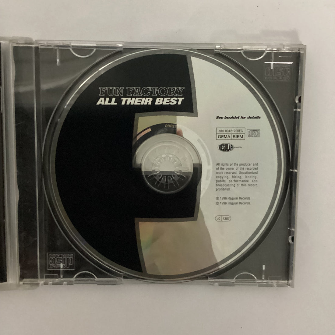 ซีดี Fun Factory - All Their Best CD VG+