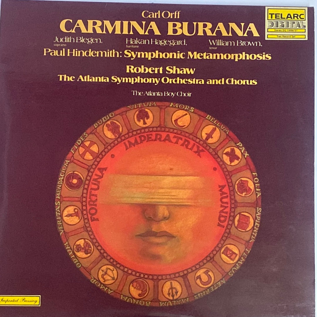 Buy Carl Orff, Paul Hindemith, Robert Shaw, Atlanta Symphony Chorus And ...