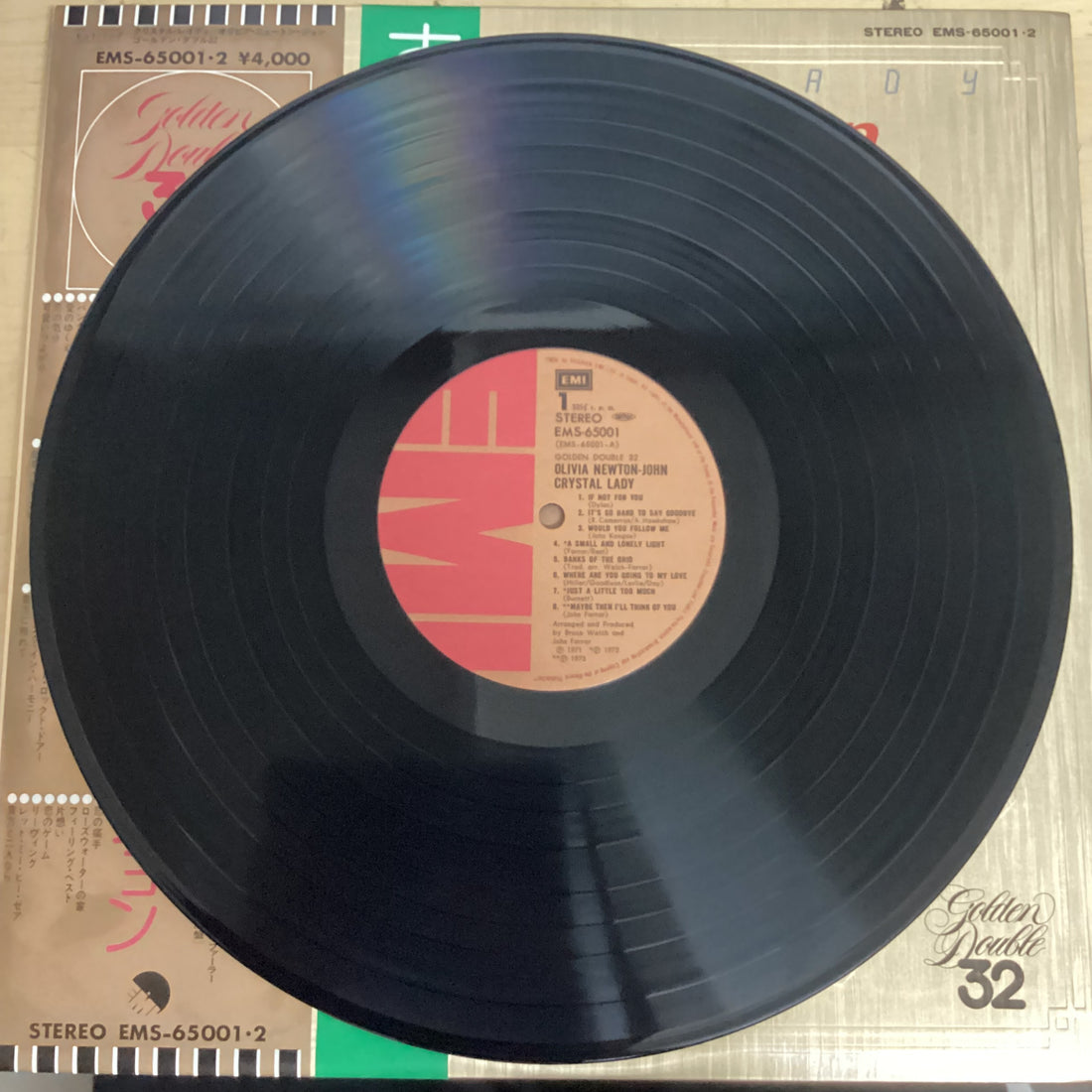 แผ่นเสียง Olivia Newton-John - Crystal Lady Vinyl VG+ 2LPs