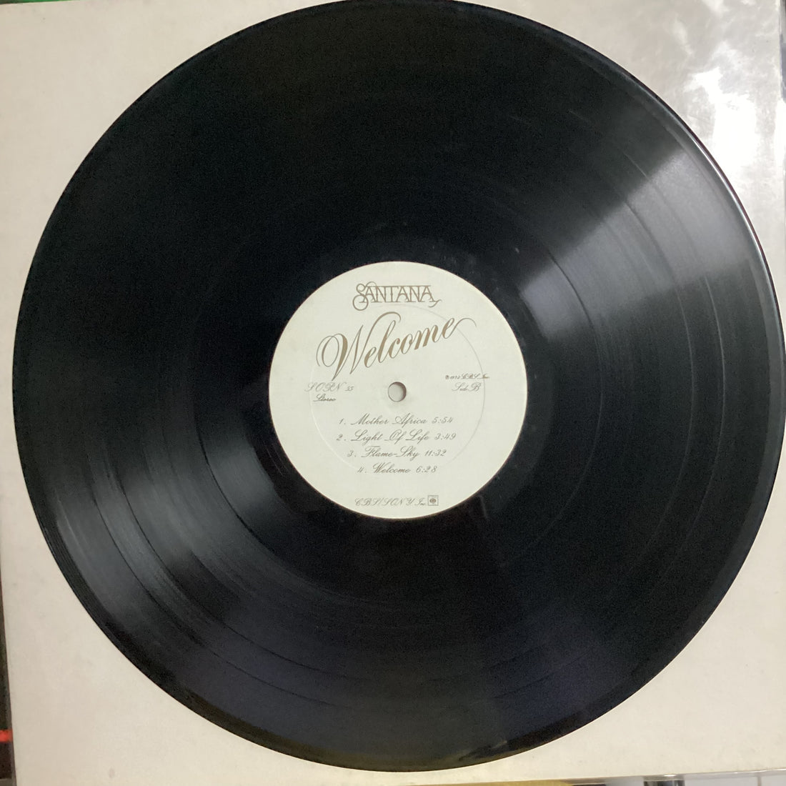 แผ่นเสียง Santana - Welcome Vinyl VG+