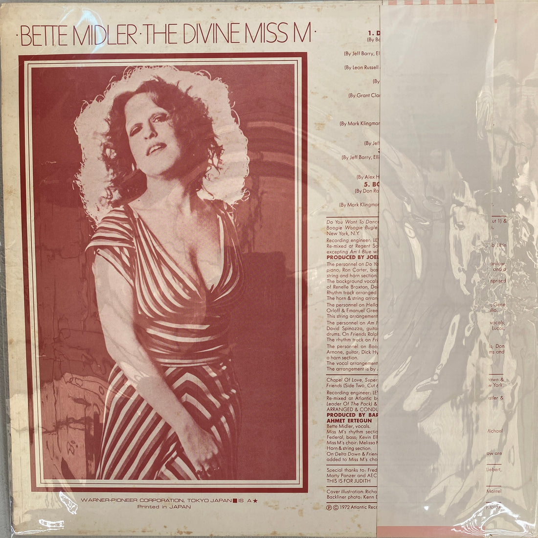 แผ่นเสียง Bette Midler - The Divine Miss M Vinyl VG+