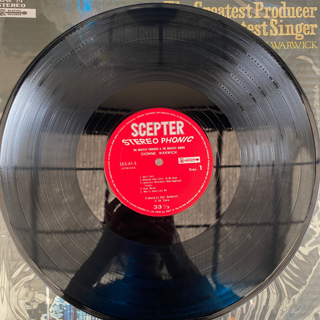 แผ่นเสียง Dionne Warwick - The Greatest Producer & The Greatest Singer 2LP Vinyl VG+