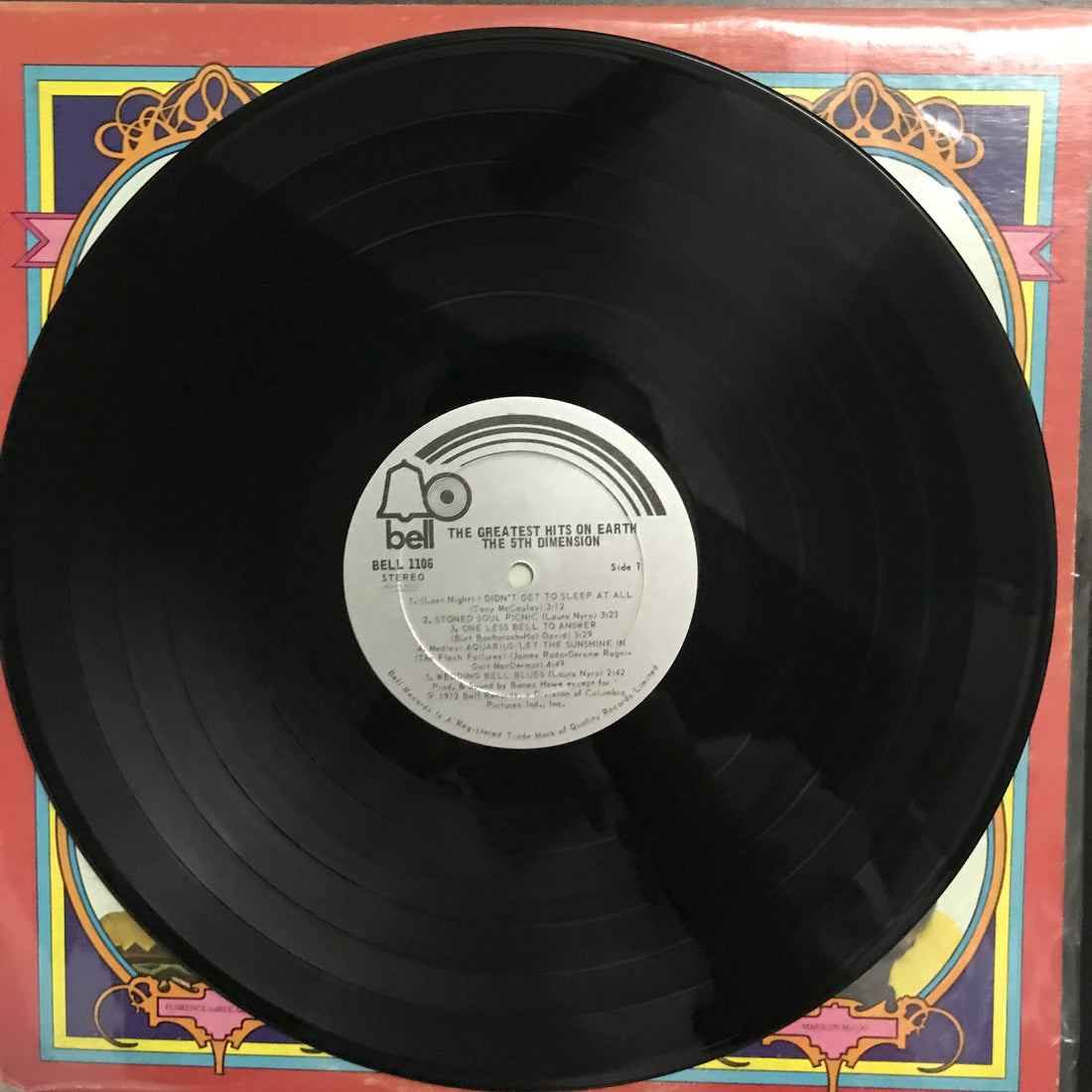 แผ่นเสียง The Fifth Dimension - The Greatest Hits On Earth Vinyl VG+